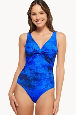 Aruba Twist Front One Piece