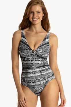 Aztec E/F Cup Twist Front One Piece