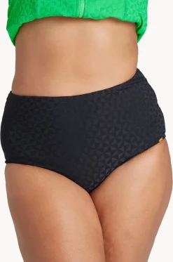 Aztec Jacquard Hi Waist Retro Pant