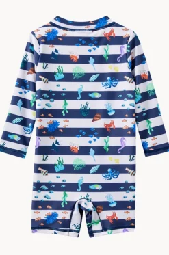Baby Boys Marine Sunsuit