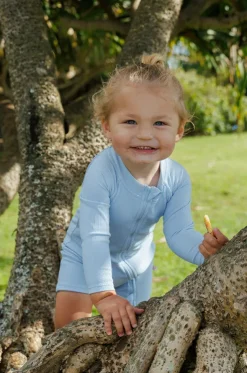 Baby Boys Zip Boyleg Sunsuit