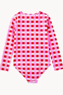 Baby Girls Lollipop Check Sunsuit