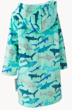 Baby Sharky Hooded Towelling Robe 12-24M