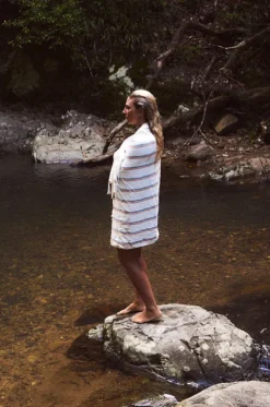 Baja Stripe Turkish Towel