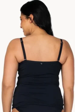 Basix Twist Front Tankini Separate