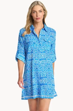 Bazaar Ladder Button Shirt