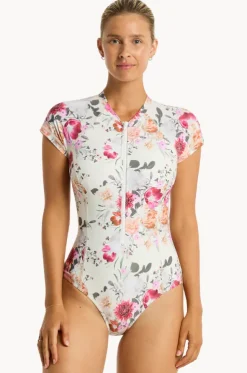 Belle Short Sleeve Sunsuit