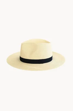 Black Band Packable Panama Hat