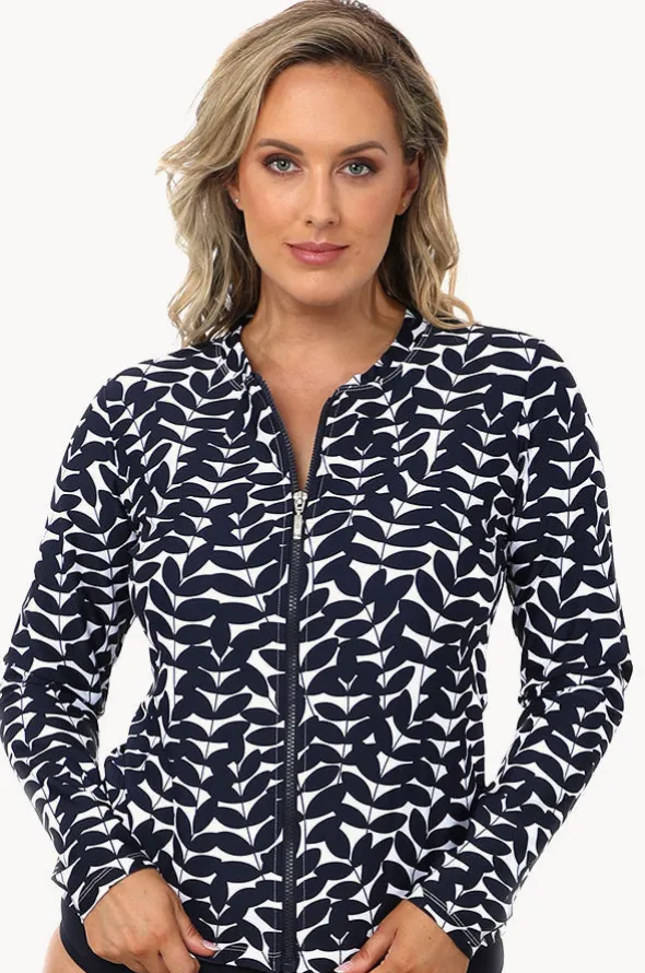 Blue Acacia Long Sleeve Rashie