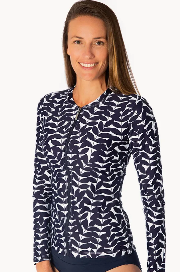 Blue Acacia Long Sleeve Rashie