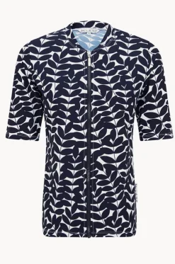 Blue Acacia Short Sleeve Suntop