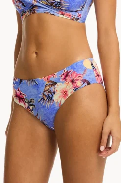 Blue Hawaii Mid Bikini Pant