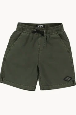 Boys All Day Overdye Layback Boardshort