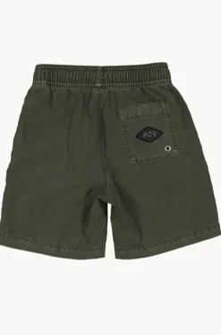 Boys All Day Overdye Layback Boardshort