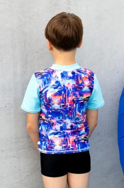 Boys Arcade Short Sleeve Suntop Set