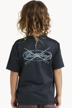 Boys Cross Board Short Sleeve Suntop