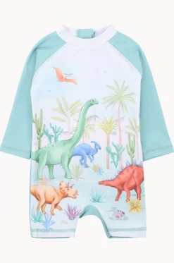 Boys Denver Dinosaurs Sunsuit