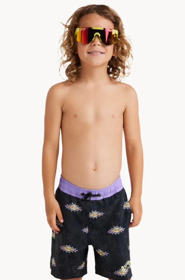 Boys Diamond Grit Layback Boardshort