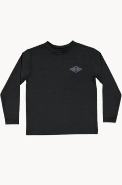 Boys Diamond Shoreline Long Sleeve Suntop