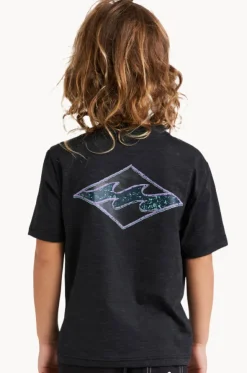 Boys Diamond Shoreline Short Sleeve Suntop