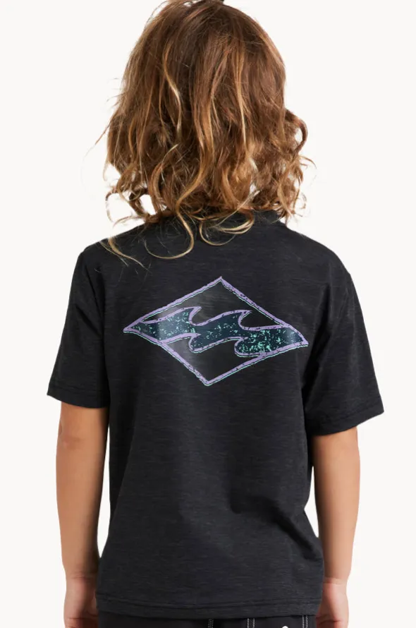 Boys Diamond Shoreline Short Sleeve Suntop