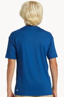 Boys DNA Bubble Logo Short Sleeve Suntop