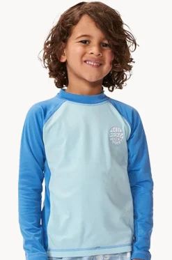 Boys Icons Brushed Long Sleeve Suntop