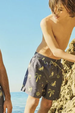 Boys Leopard Nights Eco Short