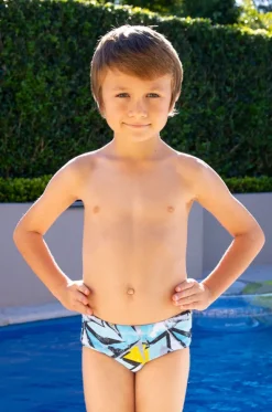 Boys Miami Beach Racer Brief