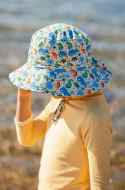 Boys Prehistoric Swim Bucket Hat
