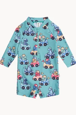 Boys Racer Dino Sunsuit