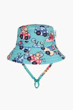Boys Racer Dino Swim Hat