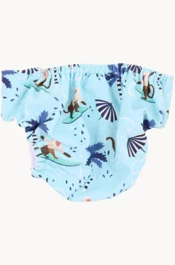 Boys Riley Aqua Nappy
