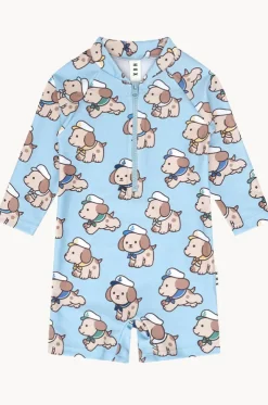 Boys Sailor Pup Sunsuit