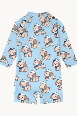 Boys Sailor Pup Sunsuit