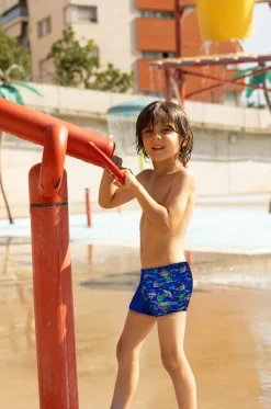 Boys Saurus Hip Racer Trunk