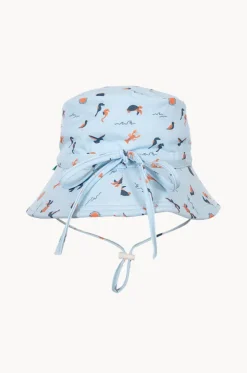 Boys Sea Life Wide Brim Swim Hat