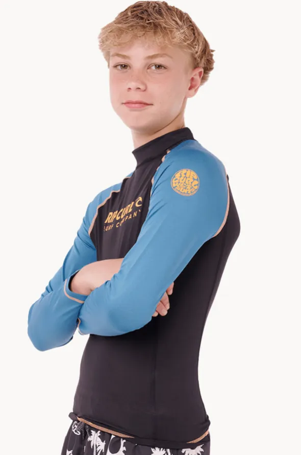 Boys Shock Long Sleeve Suntop