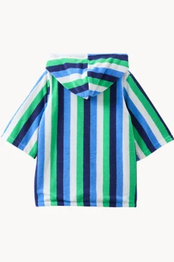 Boys Stripe Terry Towel Cover Up