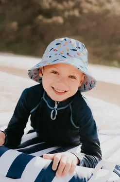 Boys Surfboard Classic Bucket Sunhat