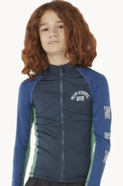 Boys Tropic Daze Long Sleeve Suntop