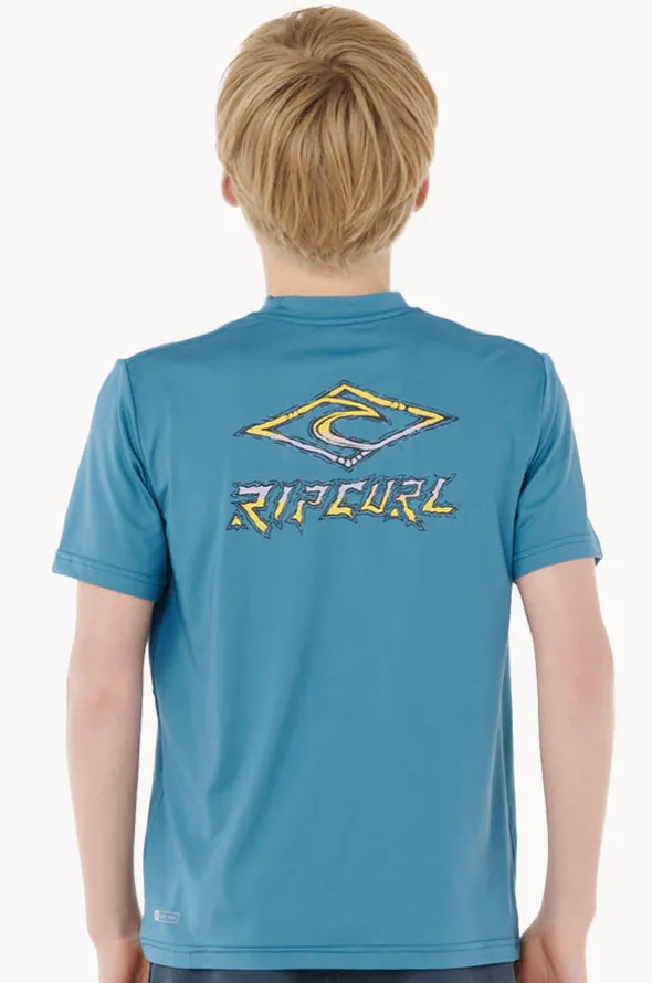 Boys Tropic Daze Short Sleeve Suntop