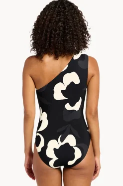 Cactus Garden One Shoulder One Piece