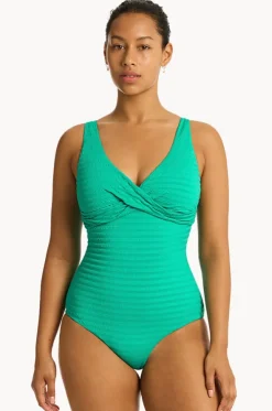Capri Cross Front One Piece