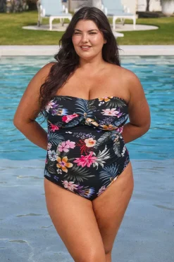 Carnival Twist Bandeau One Piece