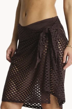 Castaway Mid Length Mesh Wrap