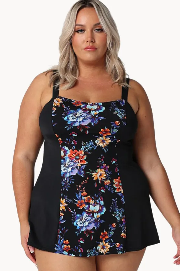 Catalina Wide Strap Swim Dress