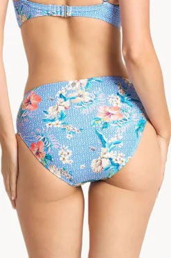 Chilio Ruched Mid Rise Pant