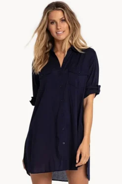 Classic Plain Longline Shirt