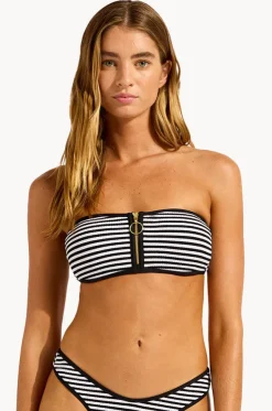 Clubhouse Zip Front Bandeau